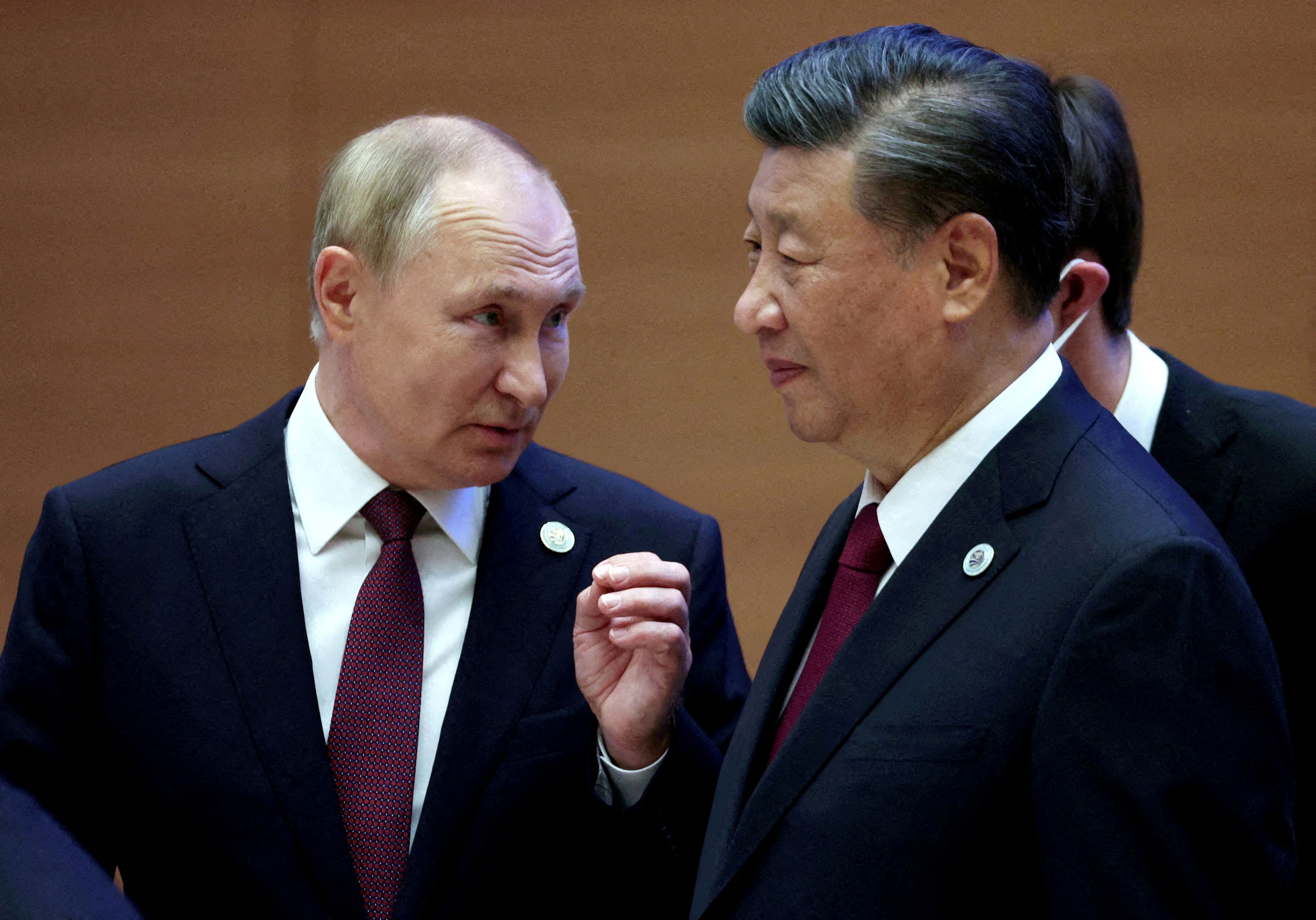 Vladimir Putin y Xi Jinping en un encuentro del pasado septiembre (Sputnik/Reuters)