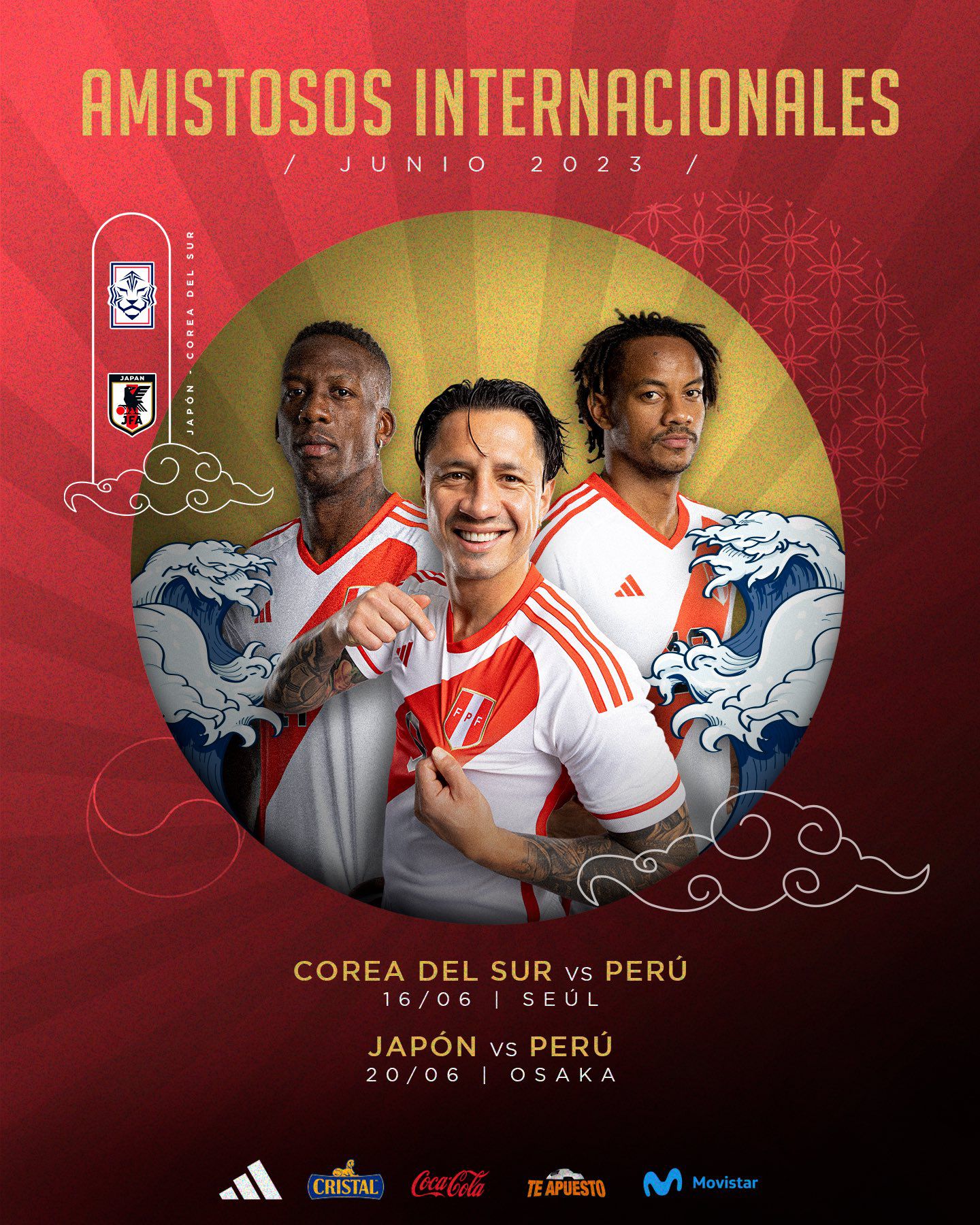 La selección peruana competirá ante Japón y Corea el 16 y 20 de junio. (Foto: Federación Peruana de Fútbol)