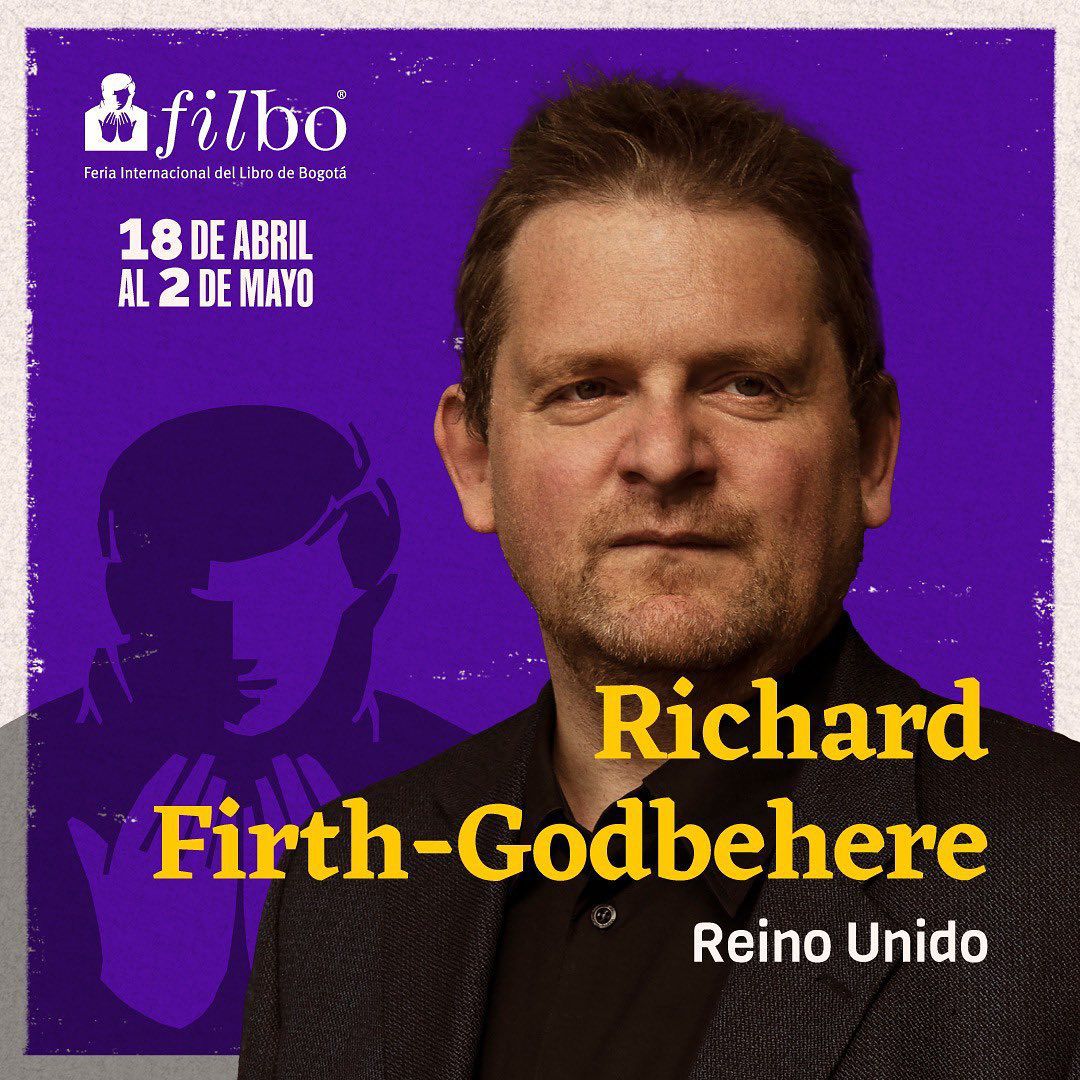 Richard Firt-Godbehere  es uno de los invitados a los que hay seguirle la pista en la FILBo 2023. FILBo/Instagram.