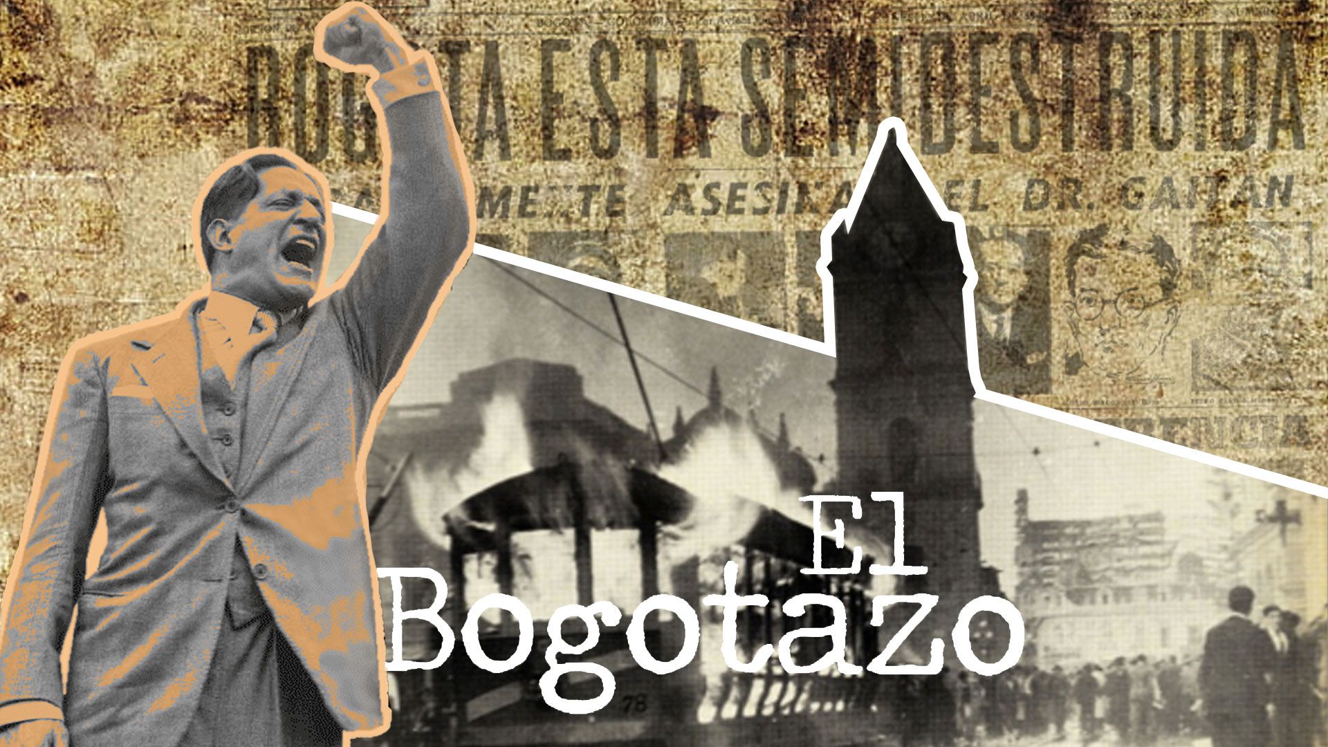 El Bogotazo: se cumplen 75 años de la muerte de Jorge Eliécer Gaitán.