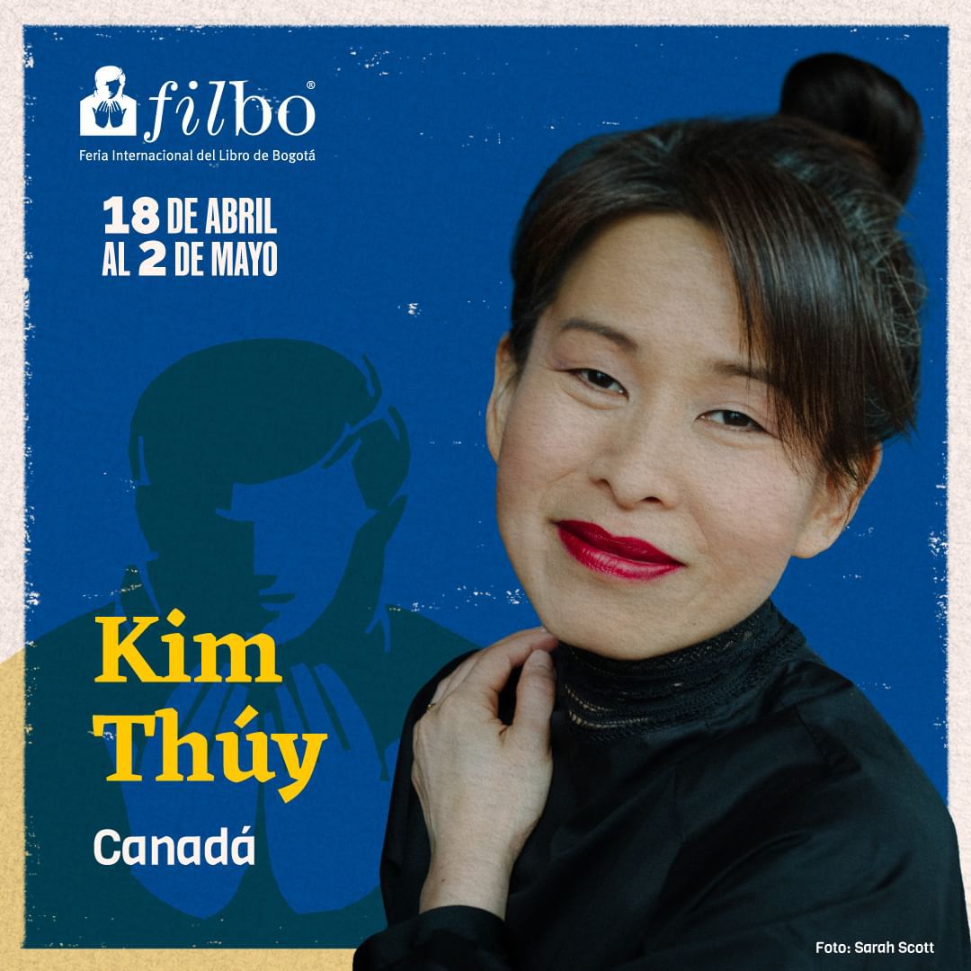 Kim Thúy es una de las invitadas a las que hay seguirle la pista en la FILBo 2023. FILBo/Instagram.